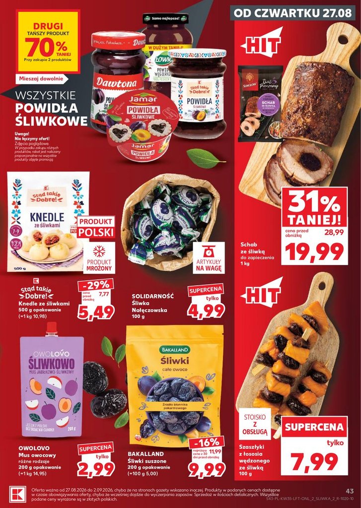 Kaufland gazetka promocyjna 27.08-02.09.2026 — strona 43 z 68