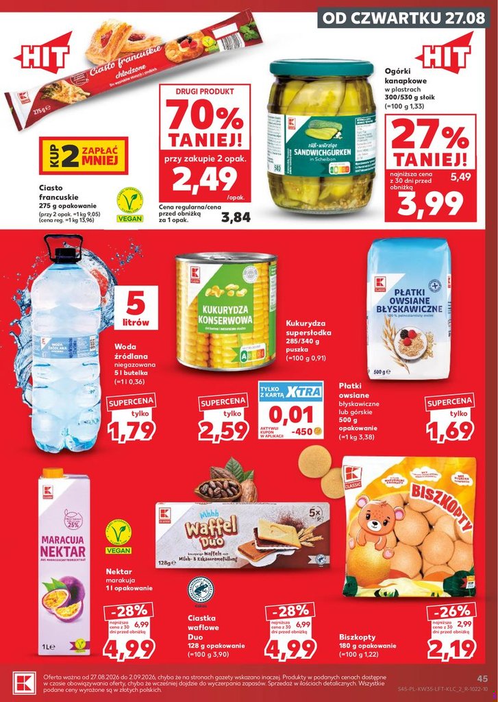 Kaufland gazetka promocyjna 27.08-02.09.2026 — strona 45 z 68