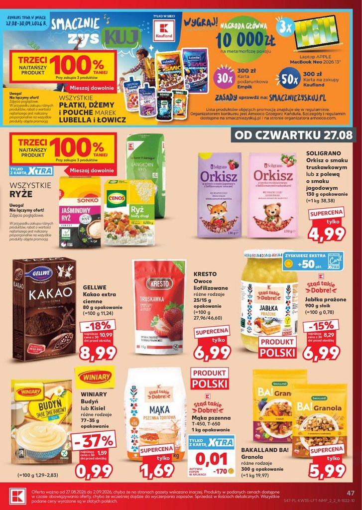 Kaufland gazetka promocyjna 27.08-02.09.2026 — strona 47 z 68