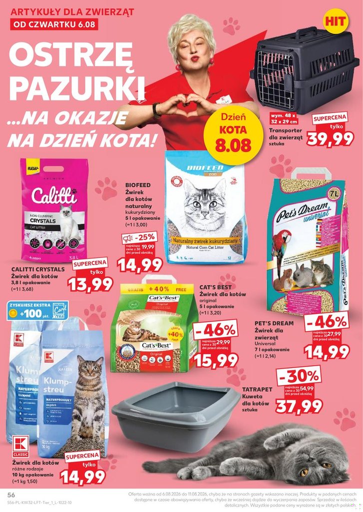 Kaufland gazetka promocyjna 06.08-11.08.2026 — strona 56 z 64