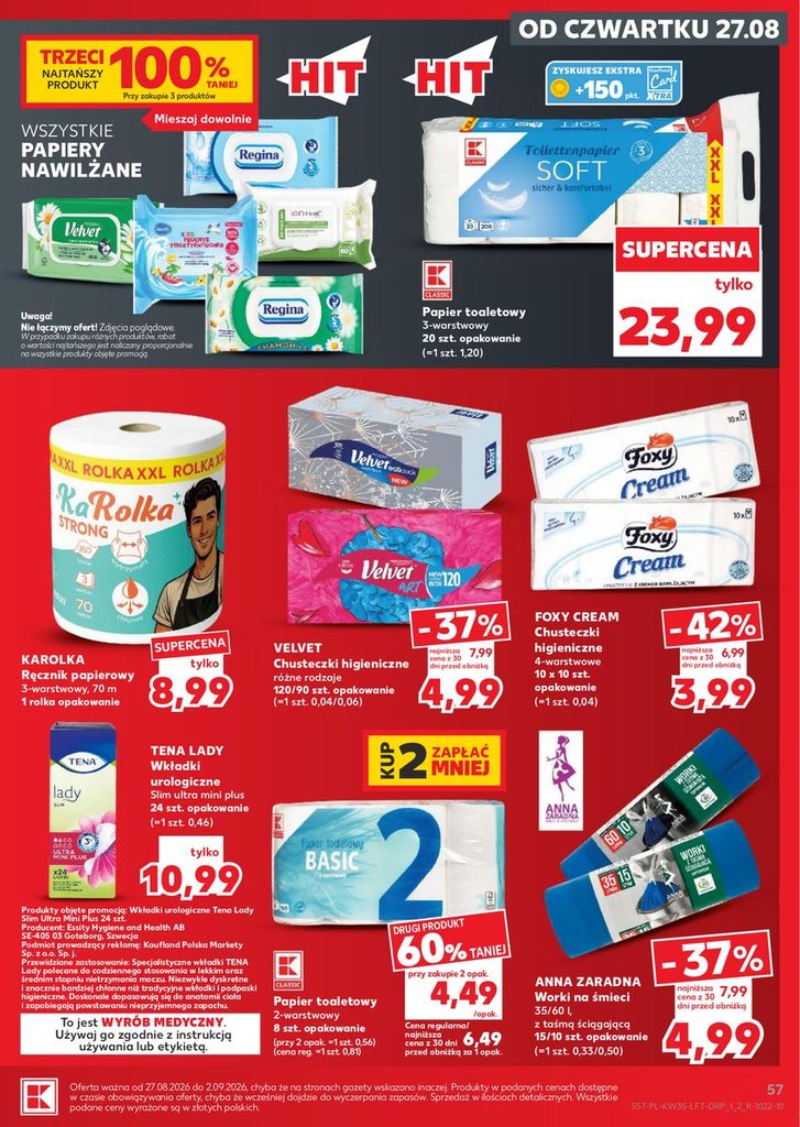 Kaufland gazetka promocyjna 27.08-02.09.2026 — strona 57 z 68