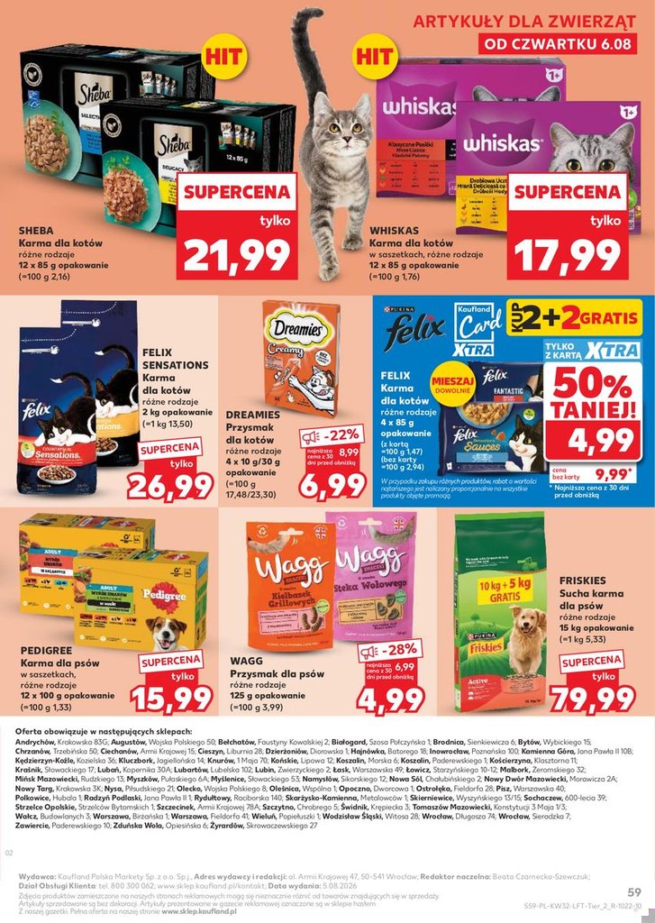 Kaufland gazetka promocyjna 06.08-11.08.2026 — strona 59 z 64