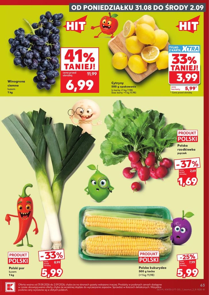 Kaufland gazetka promocyjna 27.08-02.09.2026 — strona 63 z 68