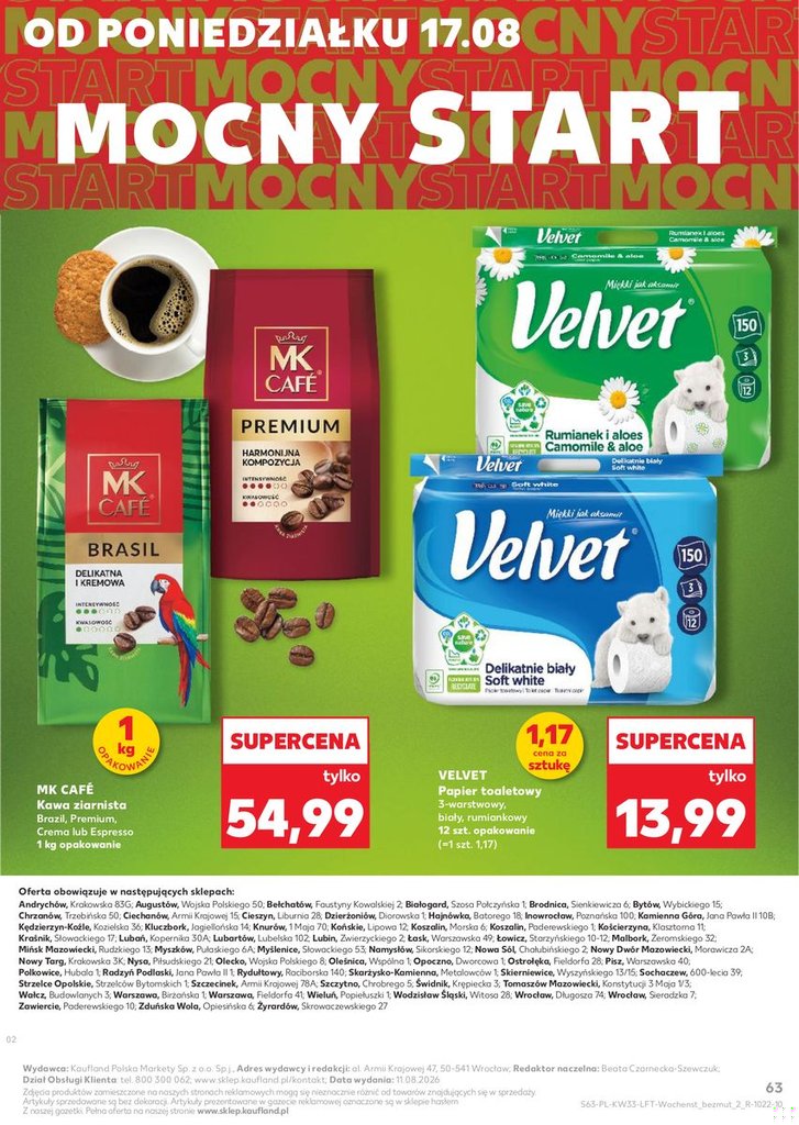 Kaufland gazetka promocyjna 12.08-19.08.2026 — strona 63 z 66