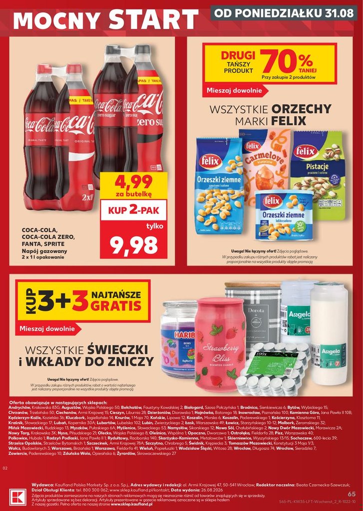 Kaufland gazetka promocyjna 27.08-02.09.2026 — strona 65 z 68