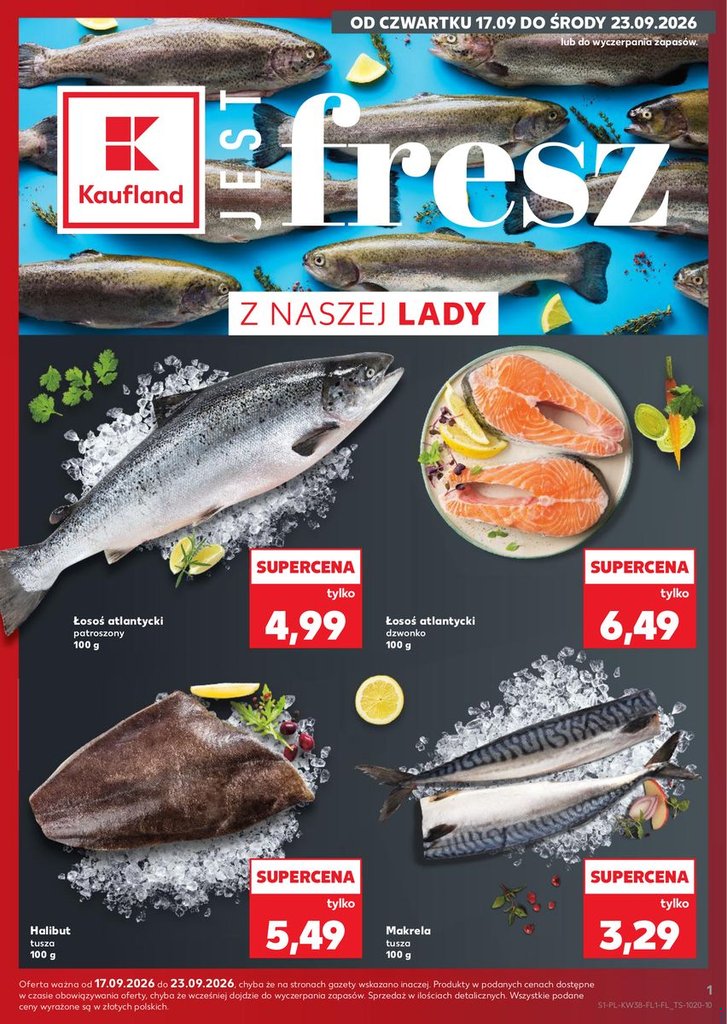 Kaufland gazetka promocyjna 17.09-23.09.2026 — strona 1 z 2