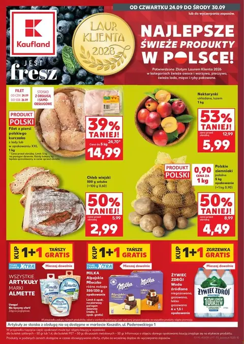Kaufland gazetka promocyjna 24.09-30.09.2026 — strona 1 z 71