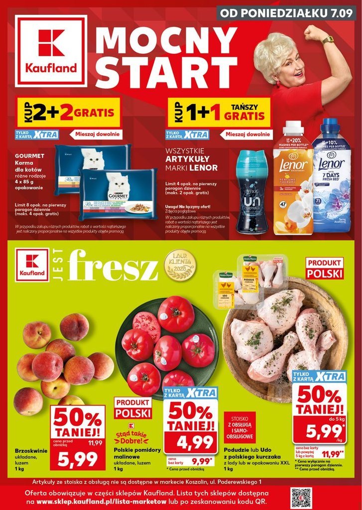 Kaufland — Mocny Start PL36 (3-9.09, wkładka dom/AGD do 16.09) — okładka