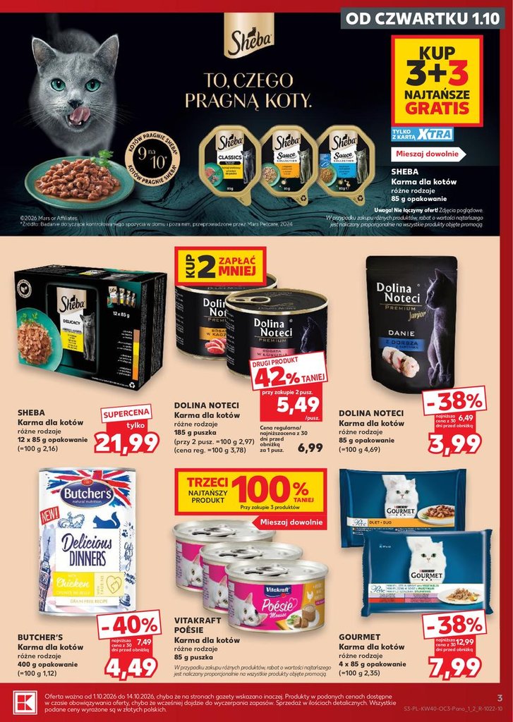 Kaufland gazetka promocyjna 01.10-14.10.2026 — strona 3 z 18