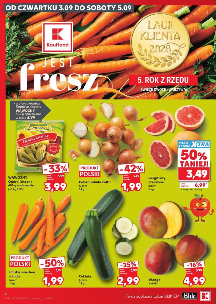 Kaufland gazetka promocyjna 03.09-09.09.2026 — strona 4 z 63
