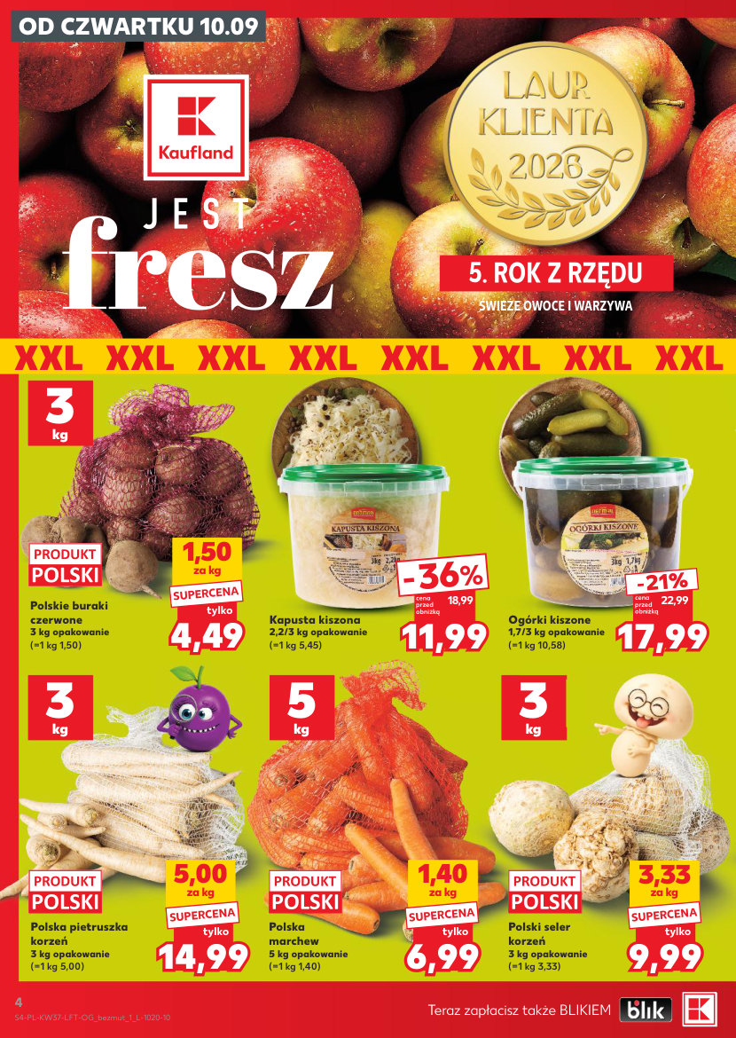 Kaufland gazetka promocyjna 10.09-16.09.2026 — strona 4 z 34