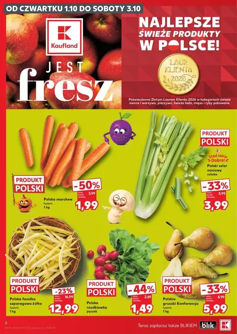 Kaufland gazetka promocyjna 01.10-07.10.2026 — strona 4 z 69