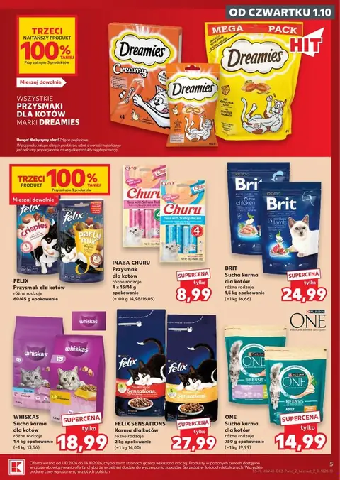 Kaufland gazetka promocyjna 01.10-14.10.2026 — strona 5 z 18