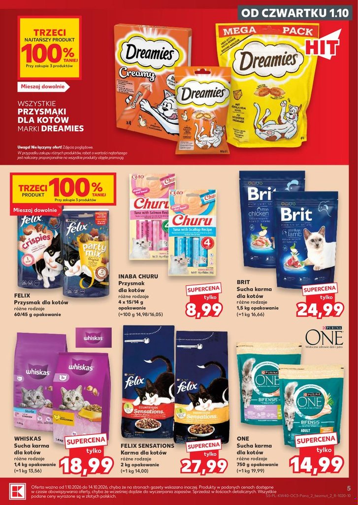 Kaufland gazetka promocyjna 01.10-14.10.2026 — strona 5 z 18