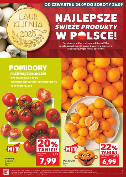 Kaufland gazetka promocyjna 24.09-30.09.2026 — strona 5 z 71