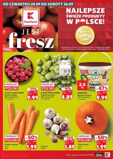 Kaufland gazetka promocyjna 24.09-30.09.2026 — strona 6 z 71