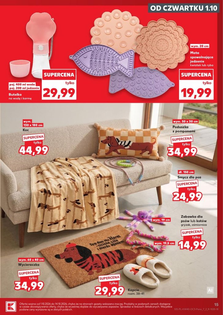 Kaufland gazetka promocyjna 01.10-14.10.2026 — strona 15 z 18