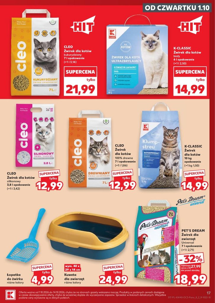 Kaufland gazetka promocyjna 01.10-14.10.2026 — strona 17 z 18
