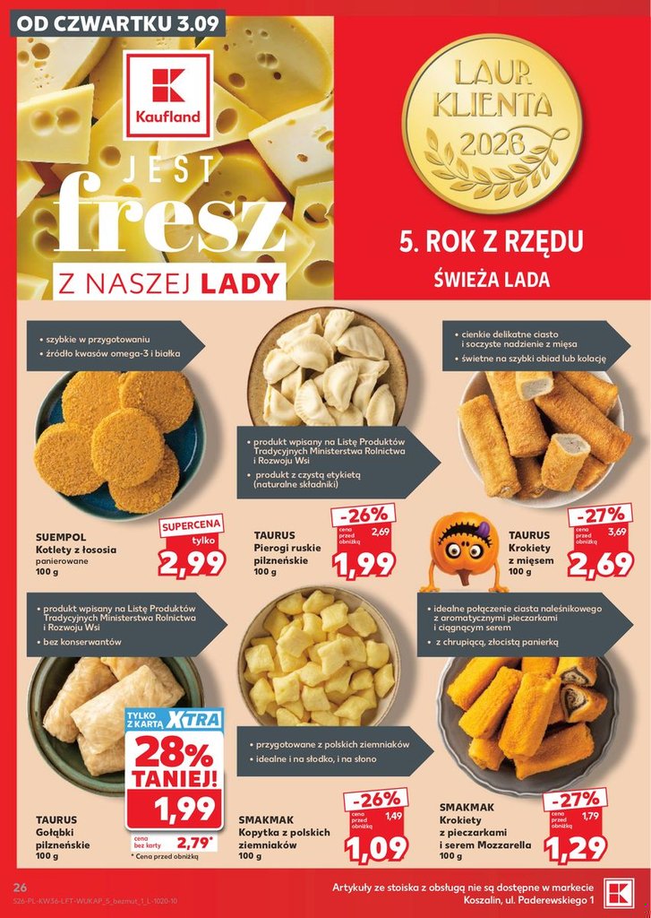 Kaufland gazetka promocyjna 03.09-09.09.2026 — strona 26 z 63