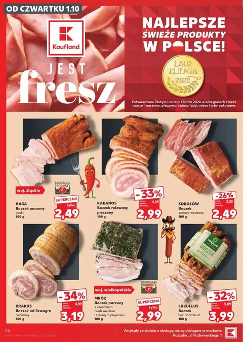 Kaufland gazetka promocyjna 01.10-07.10.2026 — strona 26 z 69