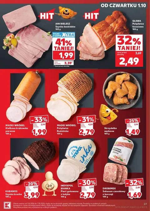 Kaufland gazetka promocyjna 01.10-07.10.2026 — strona 27 z 69