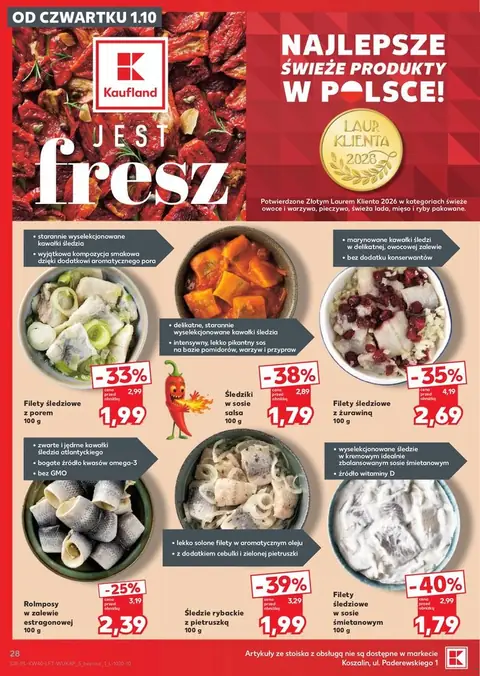 Kaufland gazetka promocyjna 01.10-07.10.2026 — strona 28 z 69