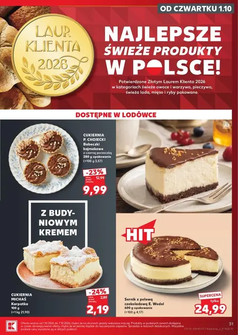 Kaufland gazetka promocyjna 01.10-07.10.2026 — strona 31 z 69