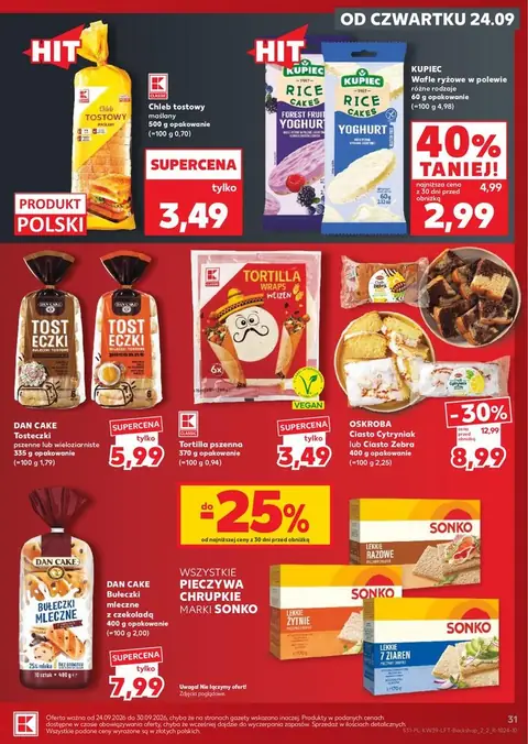 Kaufland gazetka promocyjna 24.09-30.09.2026 — strona 31 z 71