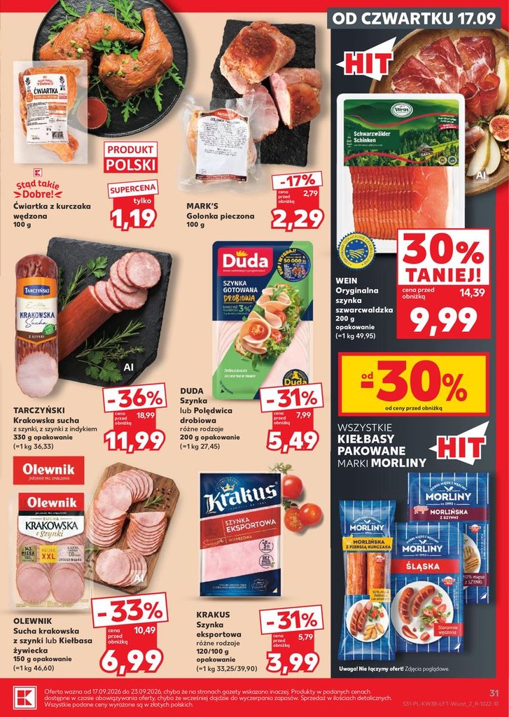 Kaufland gazetka promocyjna 17.09-23.09.2026 — strona 31 z 57