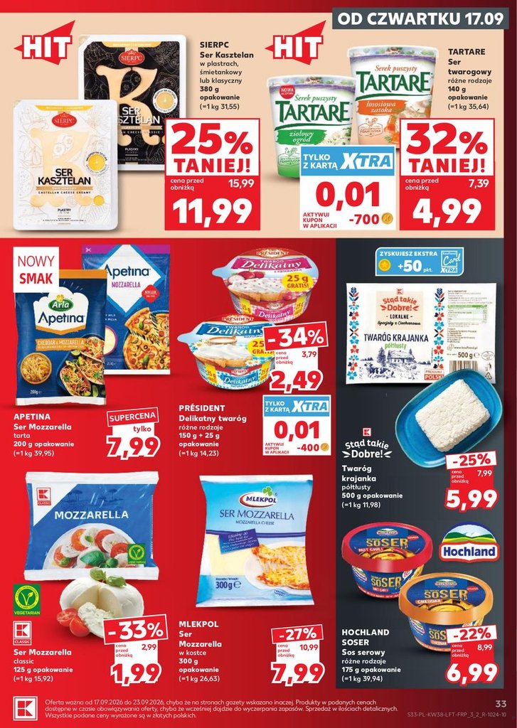 Kaufland gazetka promocyjna 17.09-23.09.2026 — strona 33 z 57