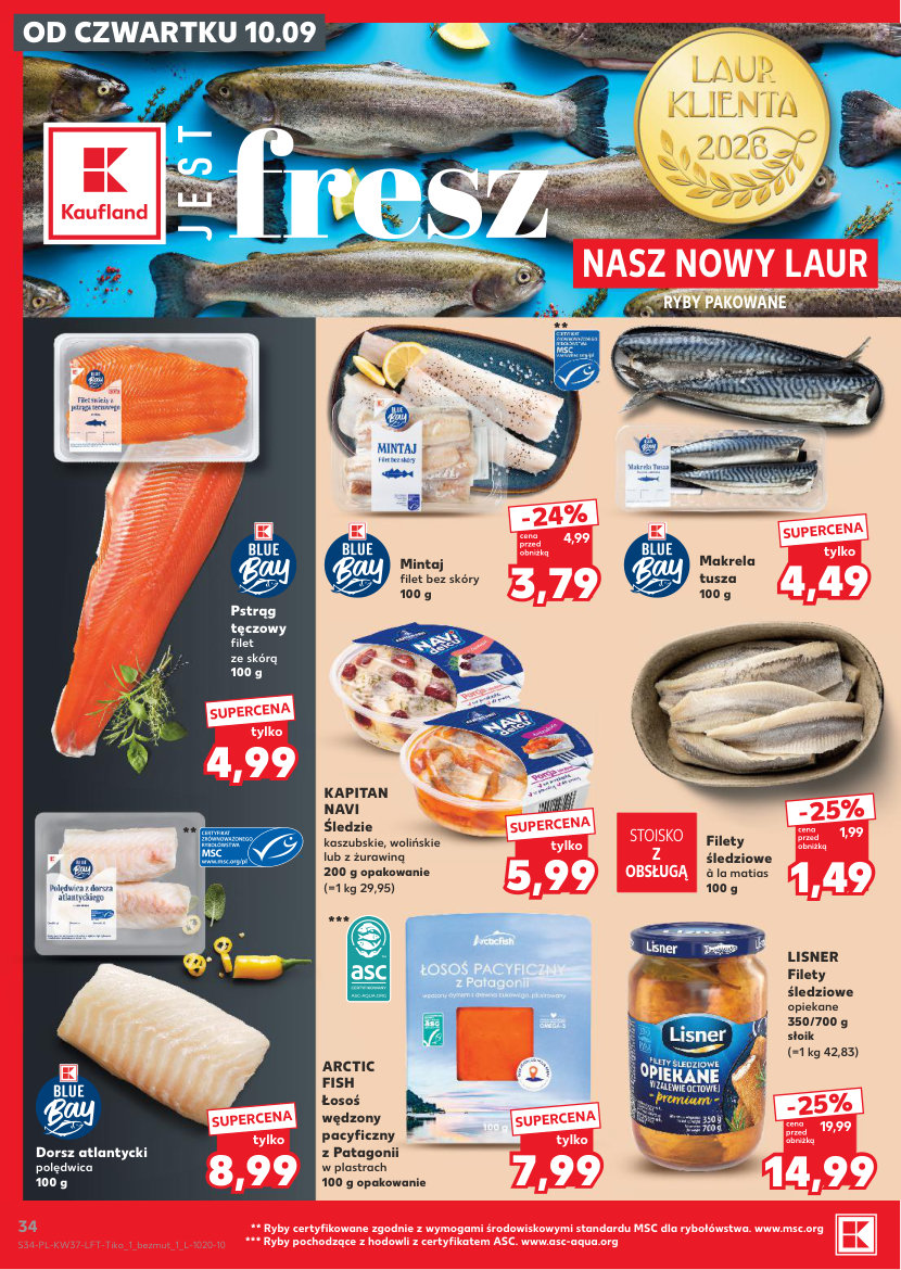 Kaufland gazetka promocyjna 10.09-16.09.2026 — strona 34 z 34