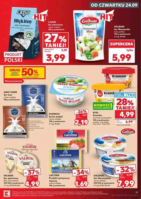 Kaufland gazetka promocyjna 24.09-30.09.2026 — strona 41 z 71