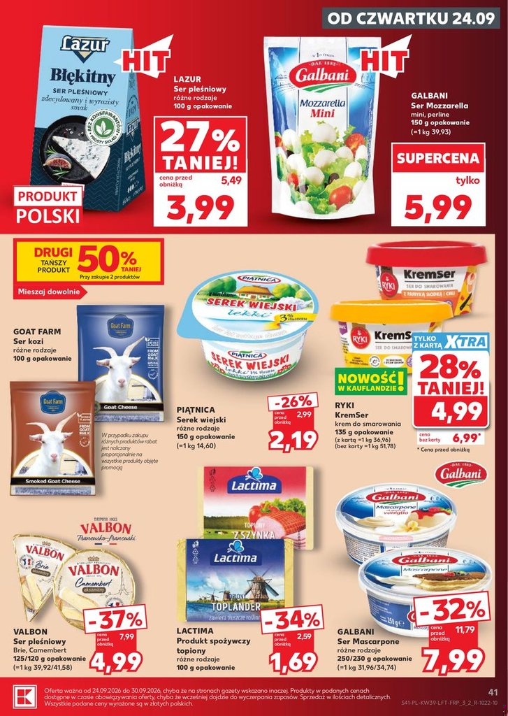 Kaufland gazetka promocyjna 24.09-30.09.2026 — strona 41 z 71
