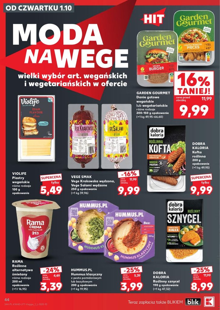 Kaufland gazetka promocyjna 01.10-07.10.2026 — strona 44 z 69