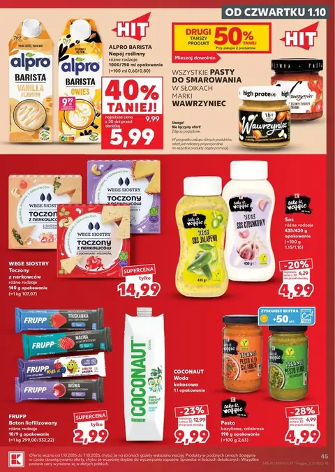 Kaufland gazetka promocyjna 01.10-07.10.2026 — strona 45 z 69