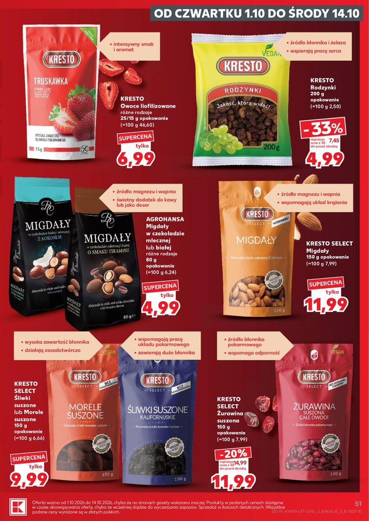 Kaufland gazetka promocyjna 01.10-07.10.2026 — strona 51 z 69