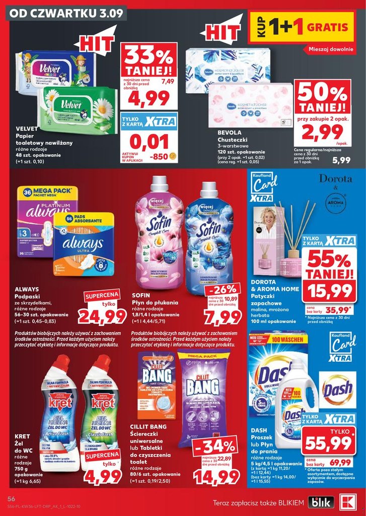 Kaufland gazetka promocyjna 03.09-09.09.2026 — strona 56 z 63