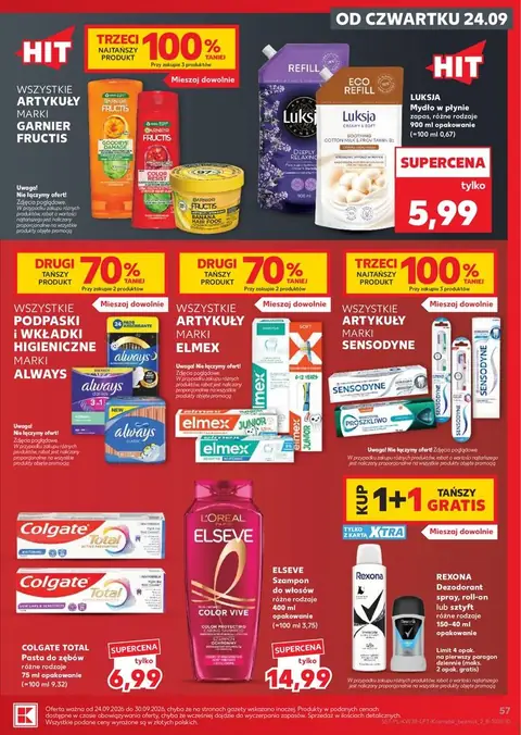 Kaufland gazetka promocyjna 24.09-30.09.2026 — strona 57 z 71