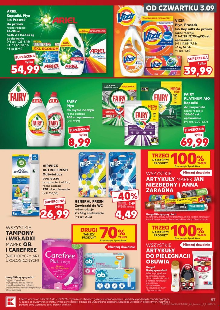 Kaufland gazetka promocyjna 03.09-09.09.2026 — strona 57 z 63