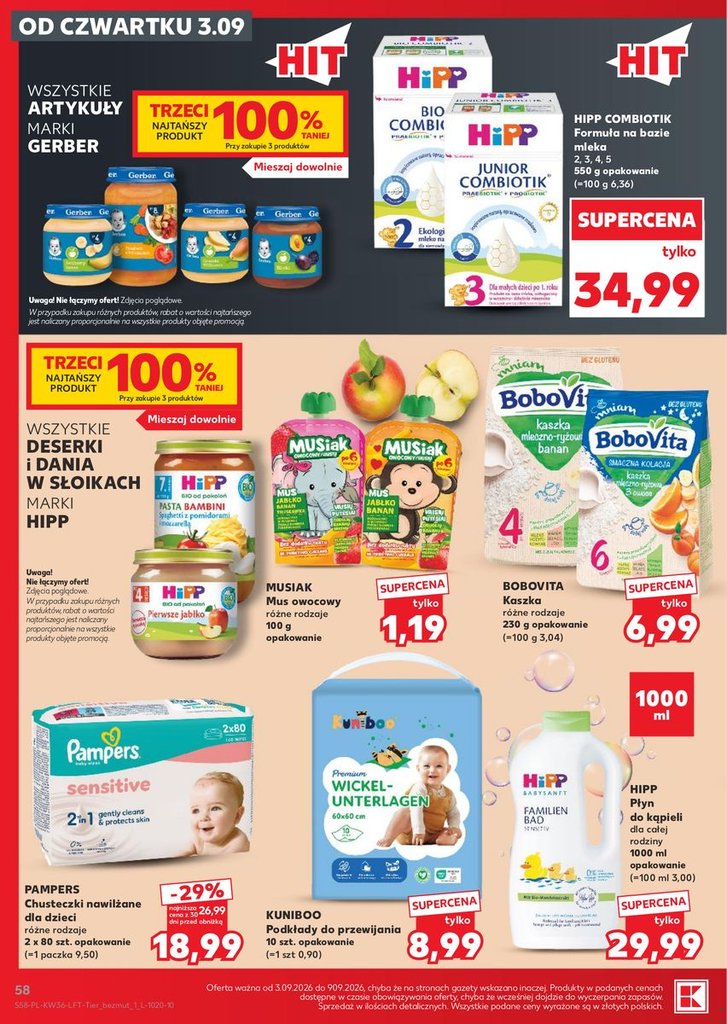 Kaufland gazetka promocyjna 03.09-09.09.2026 — strona 58 z 63