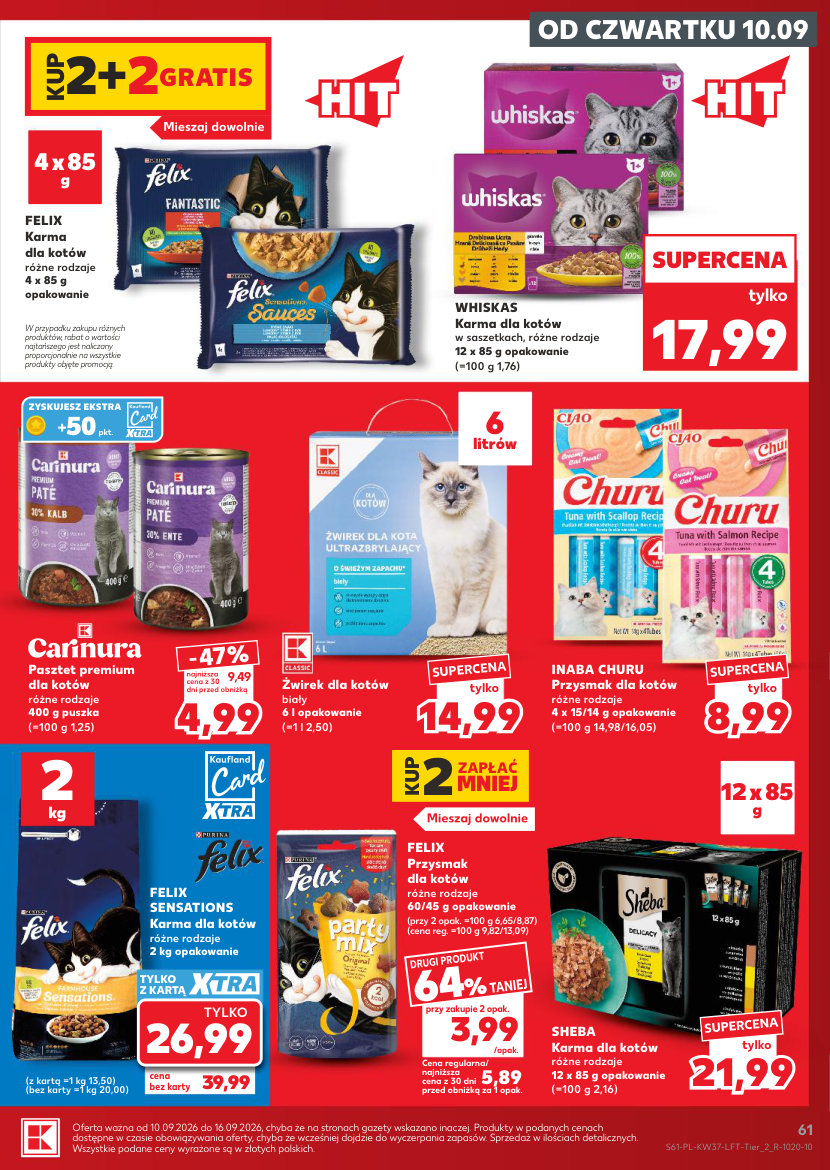 Kaufland gazetka promocyjna 10.09-16.09.2026 — strona 61 z 64