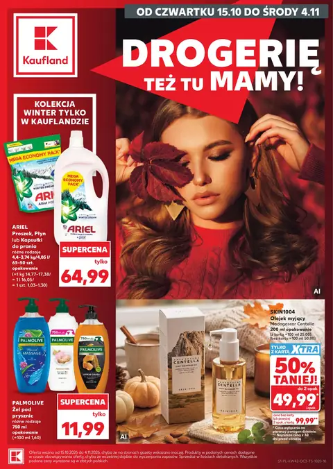 Okładka gazetki Kaufland 15.10–04.11: Katalog tematyczny