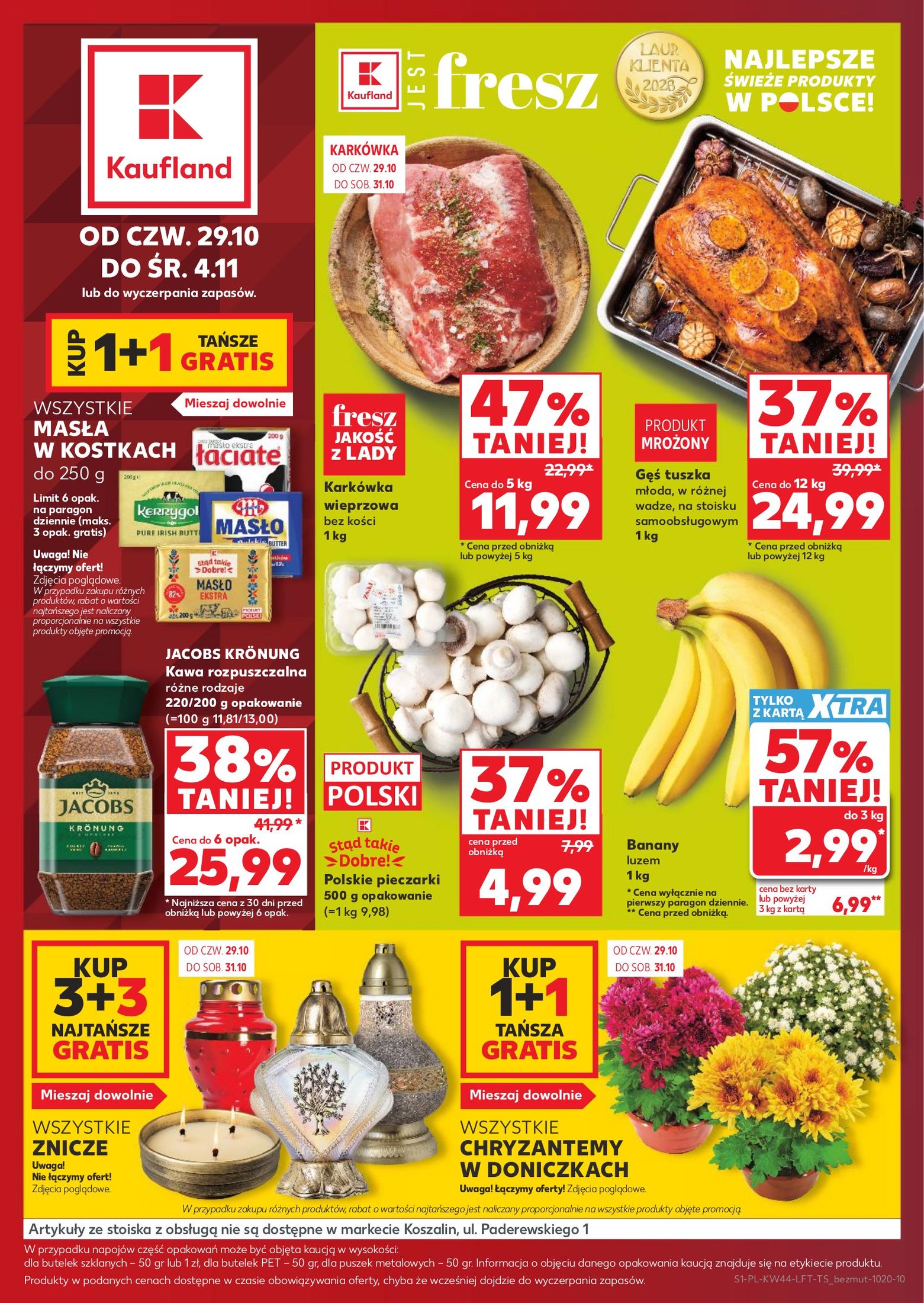 Kaufland gazetka promocyjna 29.10-04.11.2026 — strona 1 z 68