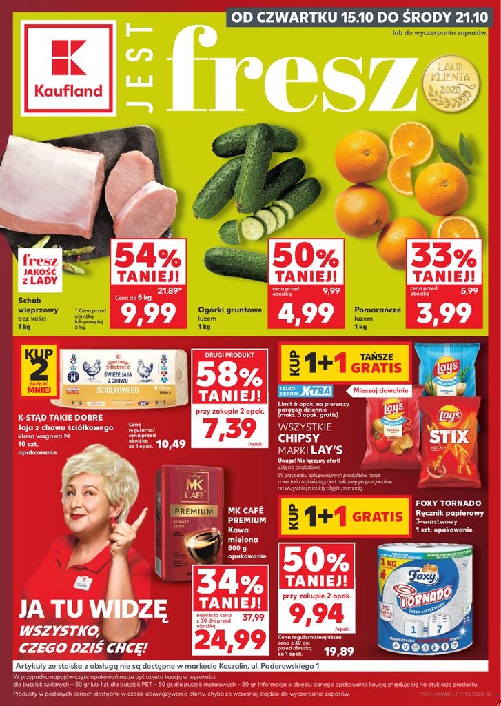 Kaufland gazetka promocyjna 15.10-21.10.2026 — strona 1 z 62