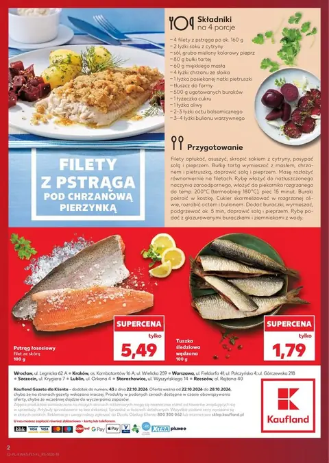 Kaufland gazetka promocyjna 22.10-28.10.2026 — strona 2 z 2