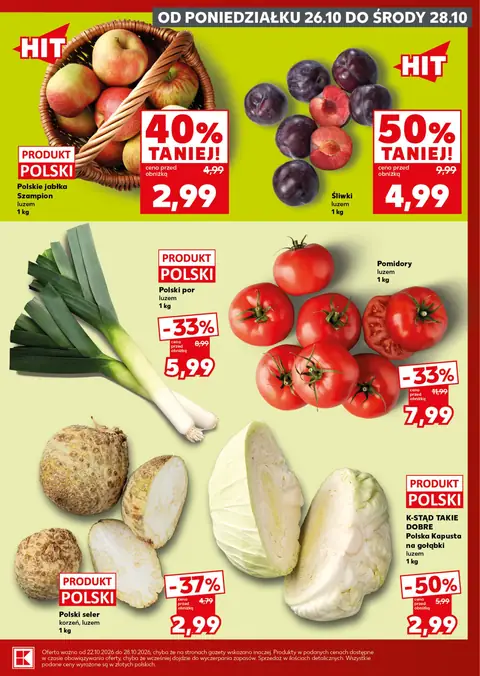 Kaufland gazetka promocyjna 22.10-04.11.2026 — strona 3 z 30