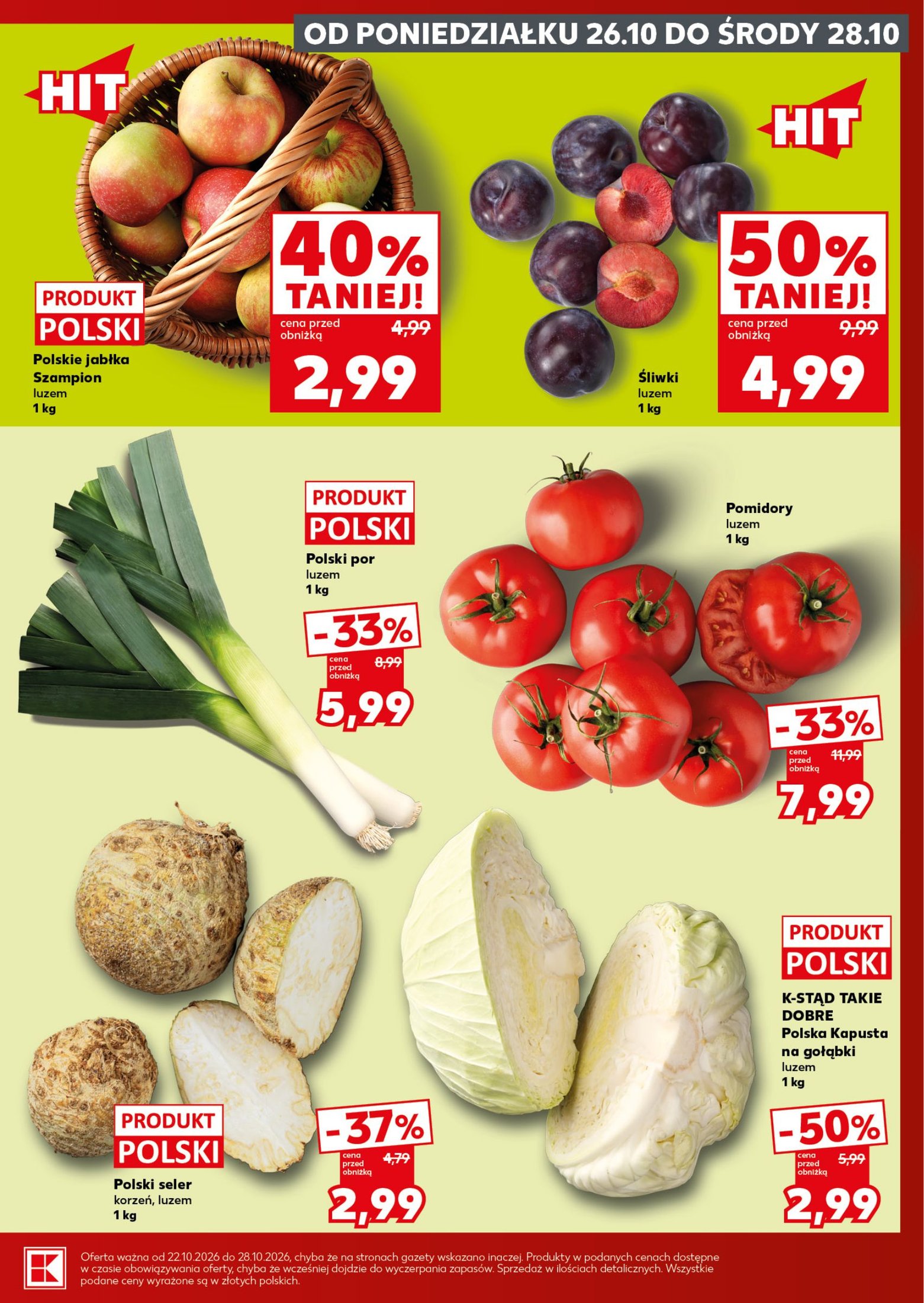 Kaufland gazetka promocyjna 22.10-04.11.2026 — strona 3 z 32