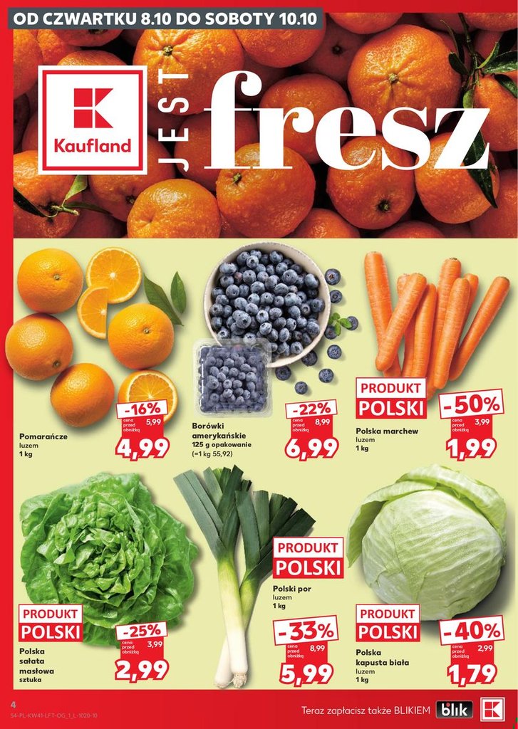 Kaufland gazetka promocyjna 08.10-14.10.2026 — strona 4 z 69
