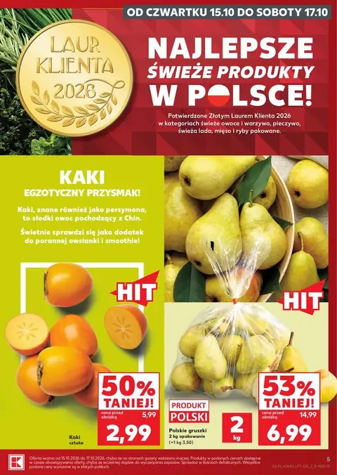 Kaufland gazetka promocyjna 15.10-21.10.2026 — strona 5 z 62