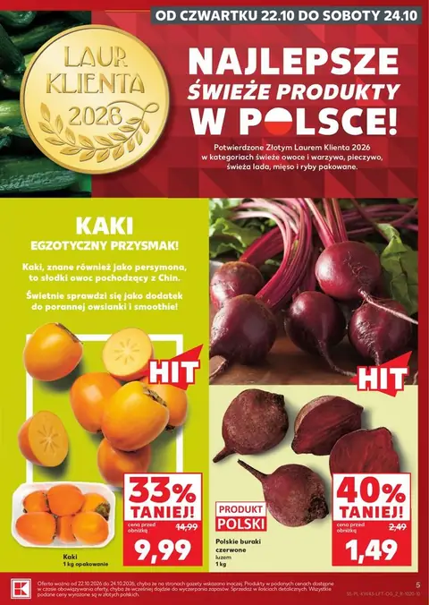 Kaufland gazetka promocyjna 22.10-28.10.2026 — strona 5 z 59